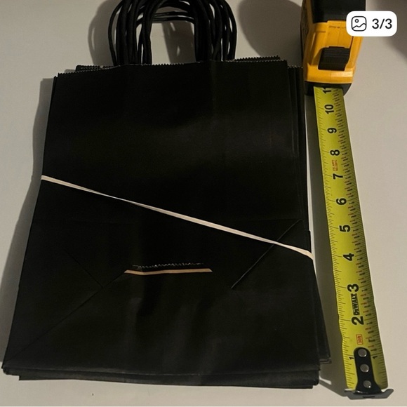 3/$15. 10 small shopping bags - Picture 3 of 3